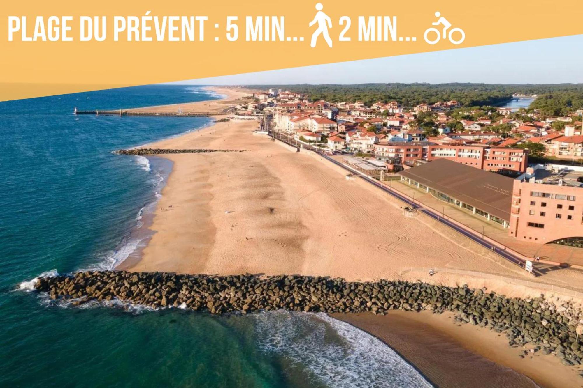Capbreton - Cers - Plage - Famille - Wifi Bagian luar foto